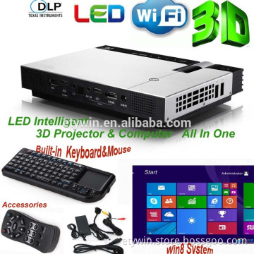 Wholesale all in one full hd 3d led projector built-in computer 300 inch projector screen hd projector